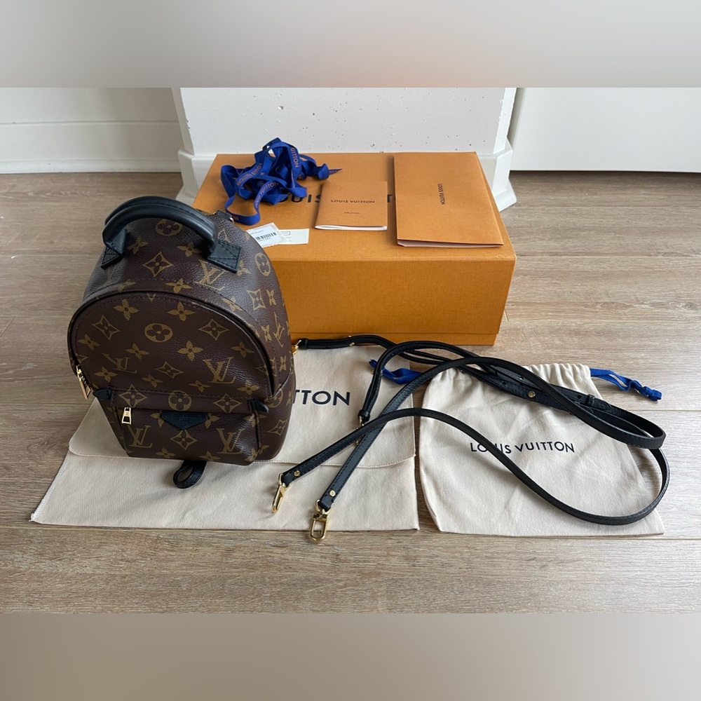 Louis Vuitton Palm Springs Mini Backpack in Monogram M41562 - Picture 2 of 13